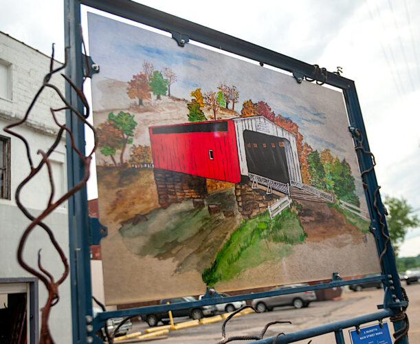 Post Street Mural Gallery updated with local art